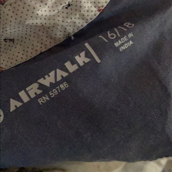 Airwalk anchor print dress shirt - Picture 3 of 3